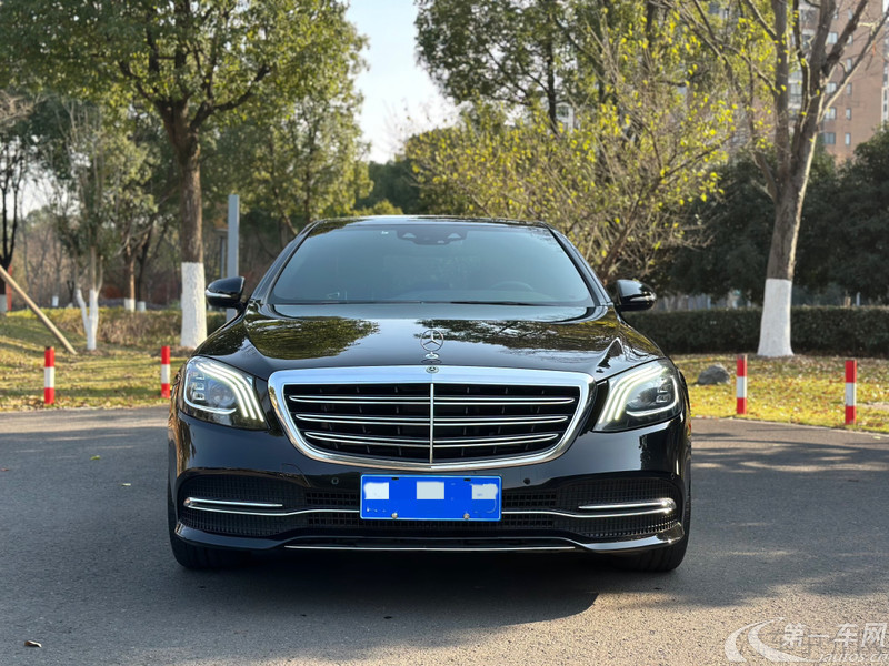 【宿迁二手奔驰S级】奔驰S级 S350L [进口] 2020款 3.0T 自动 汽油 商务型臻藏版