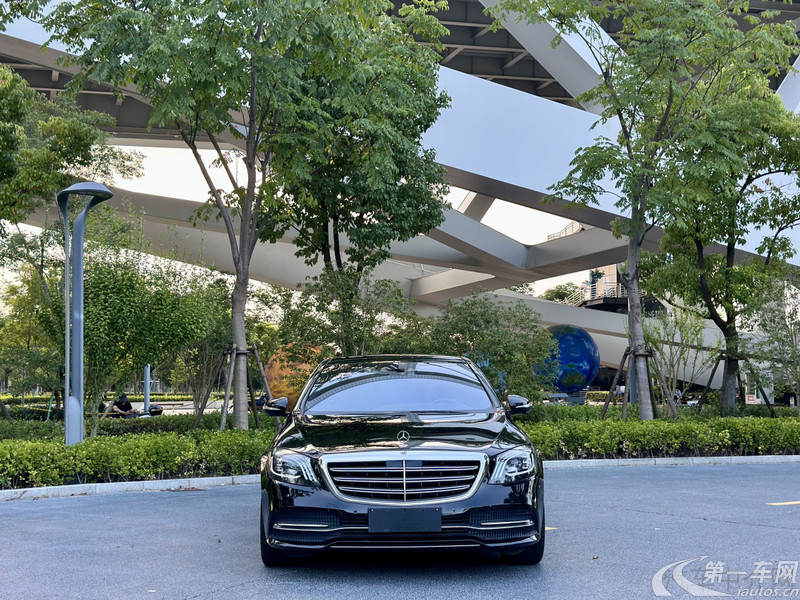 【马鞍山二手奔驰S级】奔驰S级 S350L [进口] 2019款 3.0T 自动 汽油 豪华型