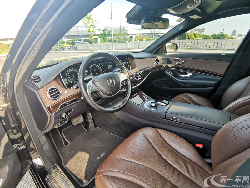 奔驰S级 S320 [进口] 2017款 3.0T 自动 汽油 商务型加长版 (欧Ⅴ) 