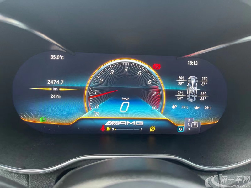 奔驰C43 [进口] 2019款 3.0T 自动 特别版旅行轿车 