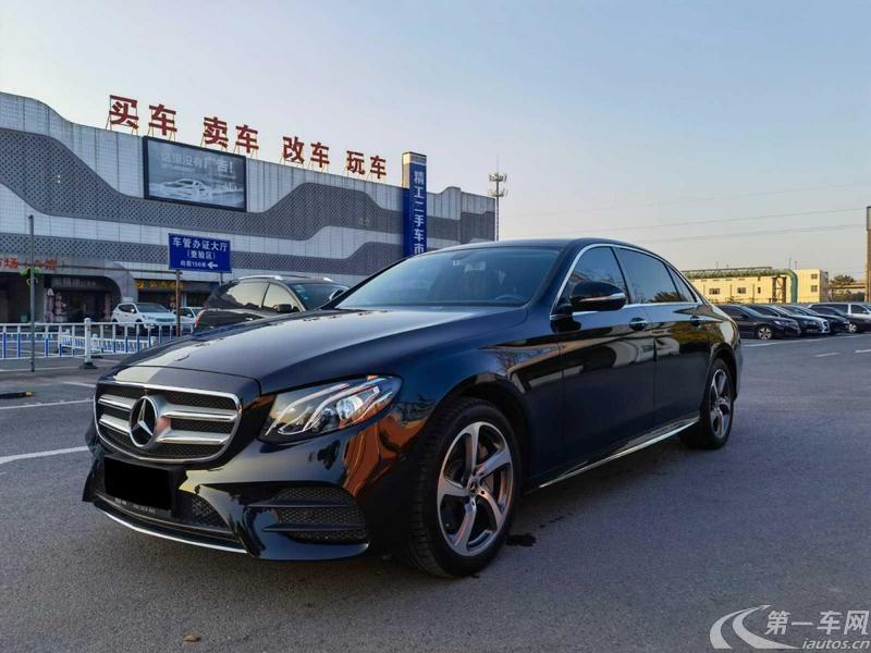 奔驰E级 E300L 2019款 2.0T 自动 汽油 运动时尚型 (国Ⅵ) 