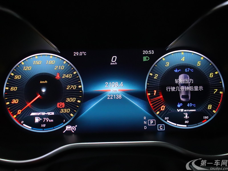 奔驰C63 [进口] 2019款 4.0T 自动 S 