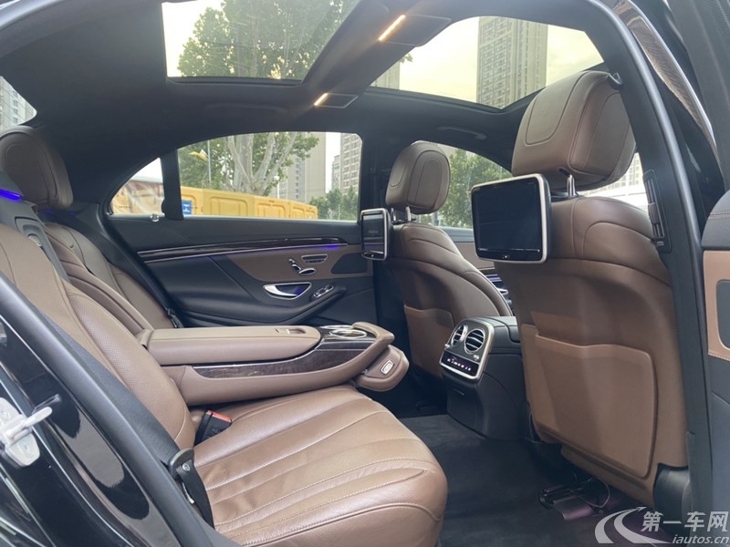 奔驰S级 S320 [进口] 2018款 3.0T 自动 汽油 加长版 
