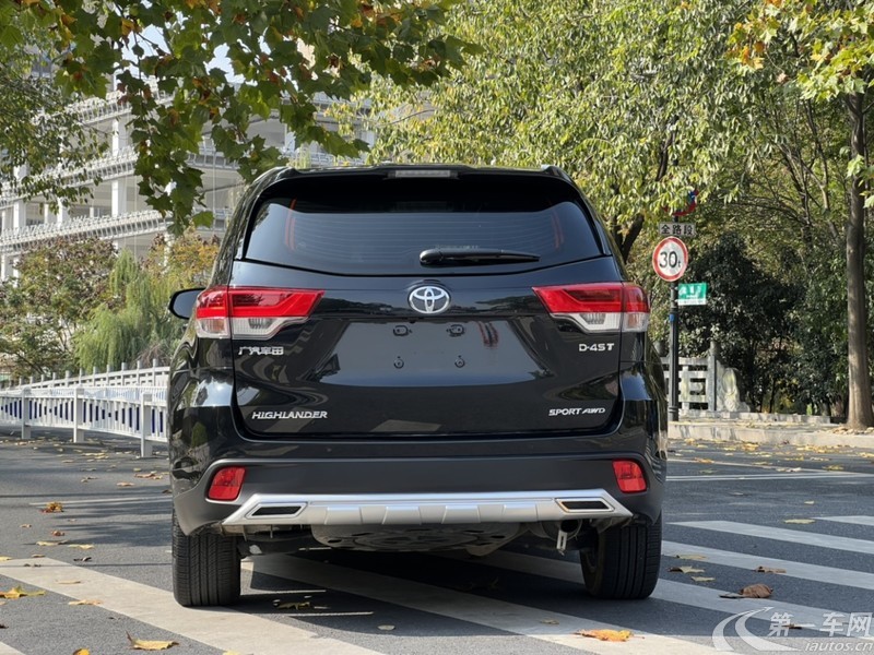 丰田汉兰达 2021款 2.0T 自动 四驱 豪华版 (国Ⅵ) 