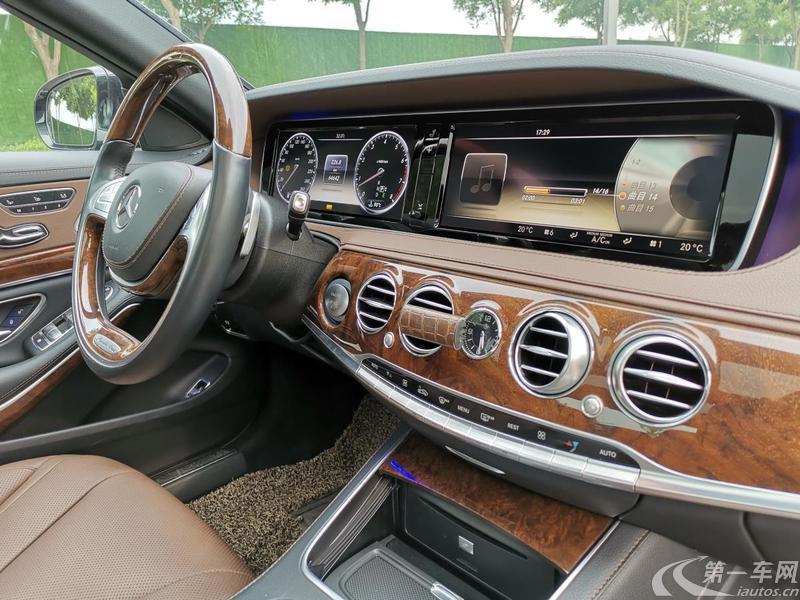 奔驰S级 S400 [进口] 2015款 3.0T 自动 汽油 加长版 