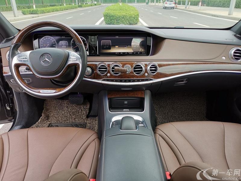 奔驰S级 S400 [进口] 2015款 3.0T 自动 汽油 加长版 
