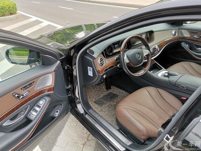 奔驰S级 S400 [进口] 2015款 3.0T 自动 汽油 加长版 
