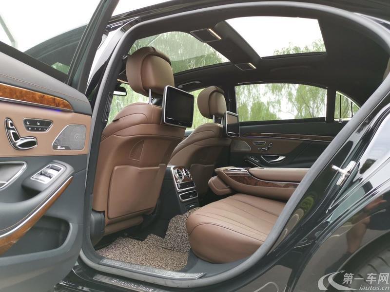奔驰S级 S400 [进口] 2015款 3.0T 自动 汽油 加长版 