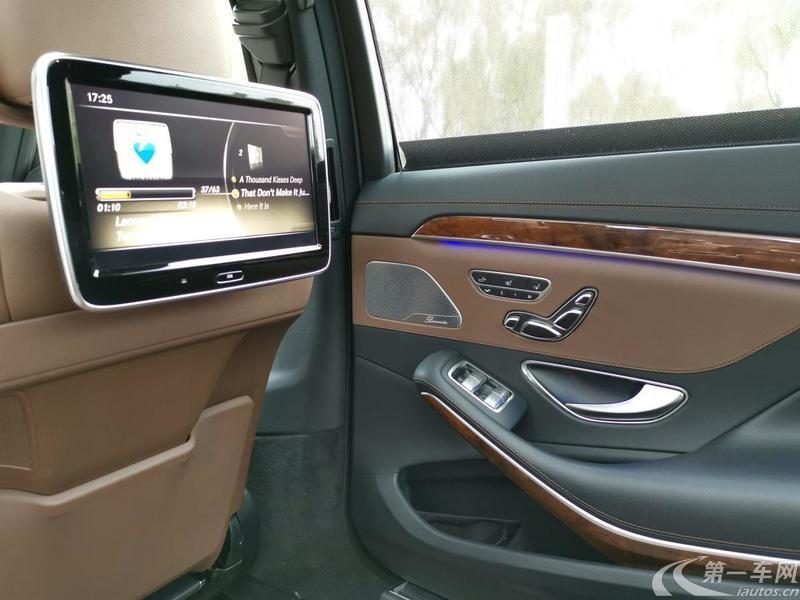 奔驰S级 S400 [进口] 2015款 3.0T 自动 汽油 加长版 