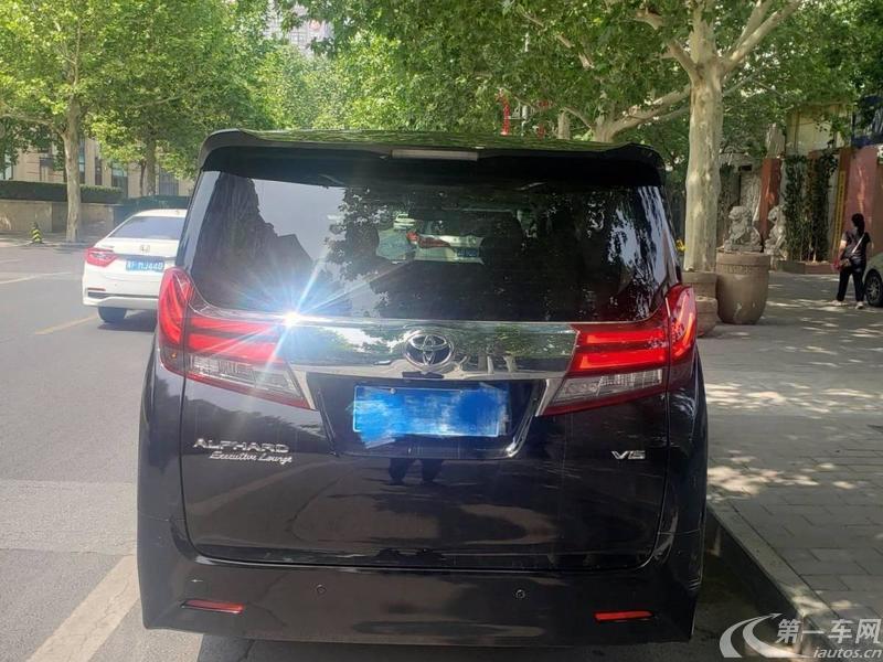 丰田埃尔法 [进口] 2015款 3.5L 自动 7座 尊贵版 