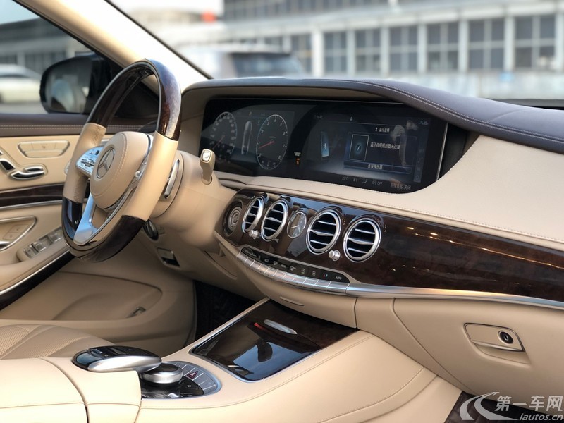 奔驰S级 S350L [进口] 2018款 3.0T 自动 汽油 