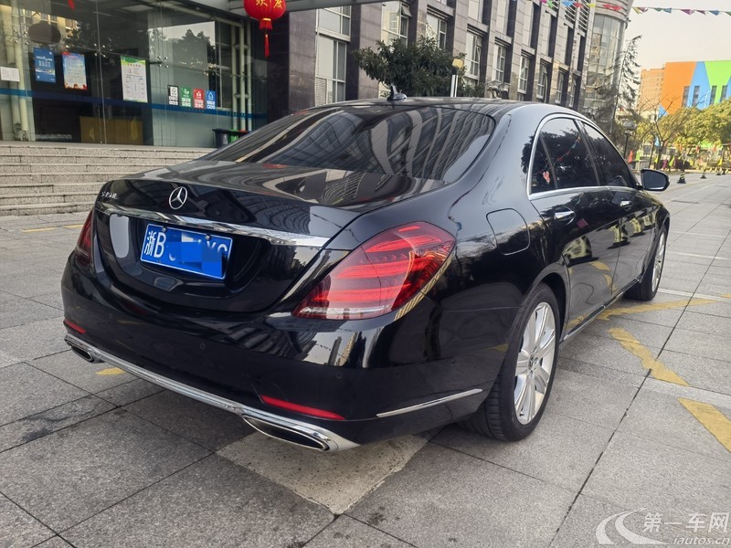 奔驰S级 S450L [进口] 2018款 3.0T 自动 汽油 卓越特别版 (欧Ⅴ) 