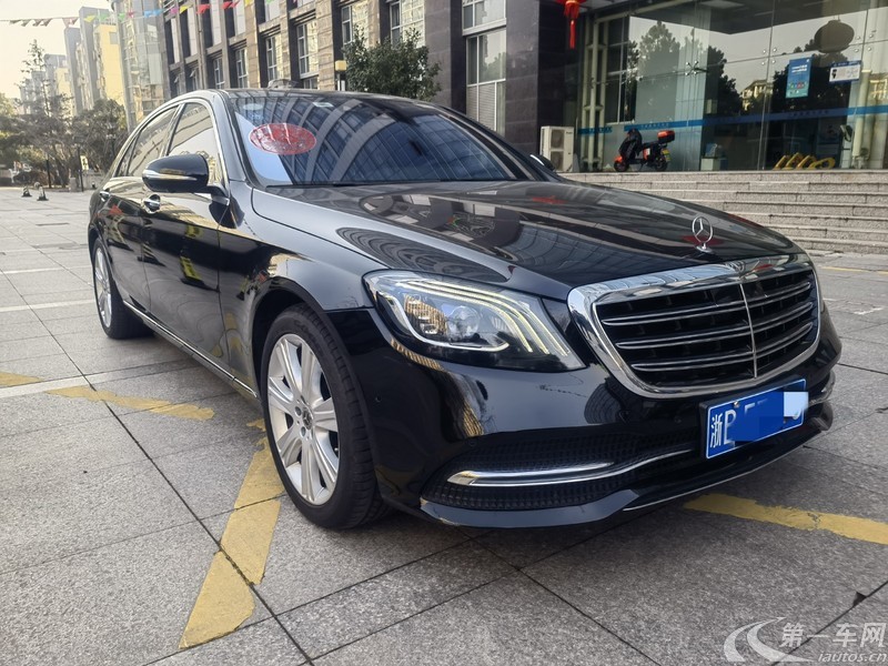 奔驰S级 S450L [进口] 2018款 3.0T 自动 汽油 卓越特别版 (欧Ⅴ) 