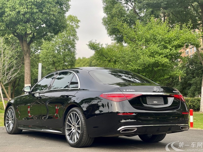 奔驰S级 S450L [进口] 2021款 3.0T 自动 汽油 