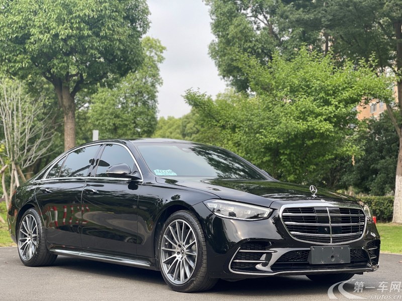 奔驰S级 S450L [进口] 2021款 3.0T 自动 汽油 