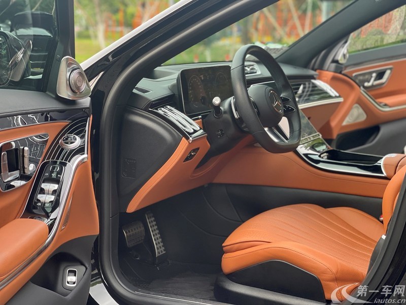 奔驰S级 S450L [进口] 2021款 3.0T 自动 汽油 