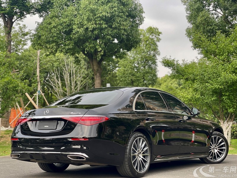 奔驰S级 S450L [进口] 2021款 3.0T 自动 汽油 