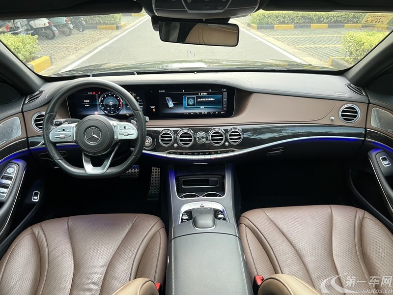 奔驰S级 S450L [进口] 2019款 3.0T 自动 汽油 