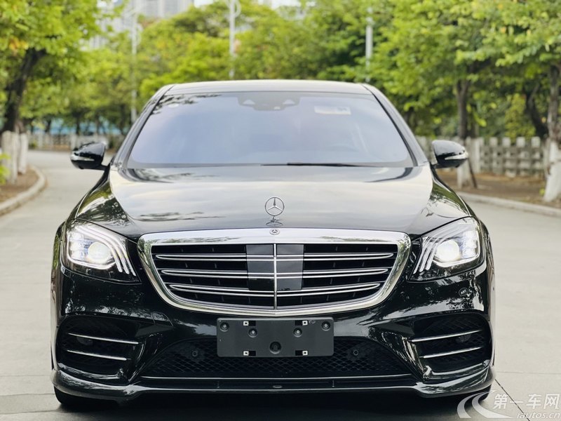 奔驰S级 S450L [进口] 2020款 3.0T 自动 汽油 臻藏版 