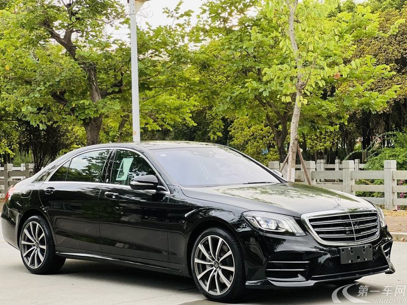 奔驰S级 S450L [进口] 2020款 3.0T 自动 汽油 臻藏版 