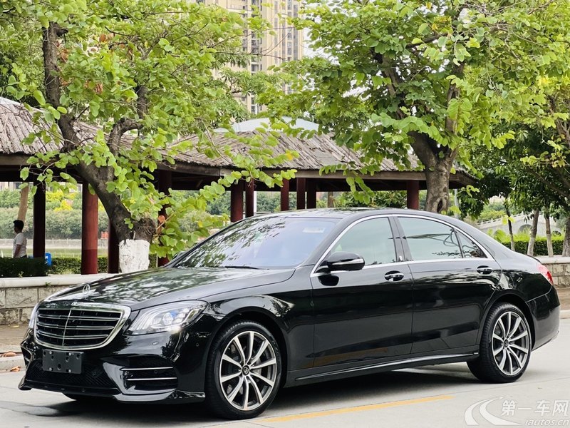 奔驰S级 S450L [进口] 2020款 3.0T 自动 汽油 臻藏版 