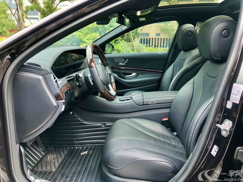 奔驰S级 S350L [进口] 2019款 3.0T 自动 汽油 尊贵型 
