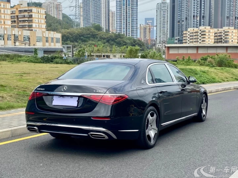 奔驰迈巴赫S级 S480 [进口] 2022款 3.0T 自动 智臻特别版 (国Ⅵ) 