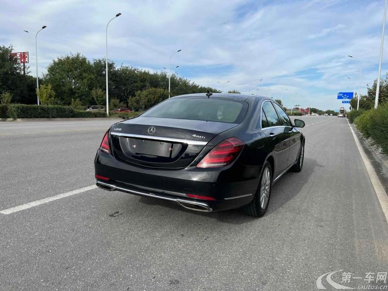 奔驰S级 S350 [进口] 2018款 3.0T 自动 汽油 加长版 