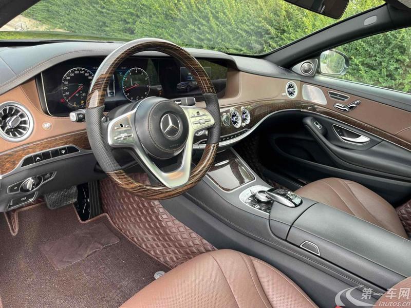 奔驰S级 S350 [进口] 2018款 3.0T 自动 汽油 加长版 