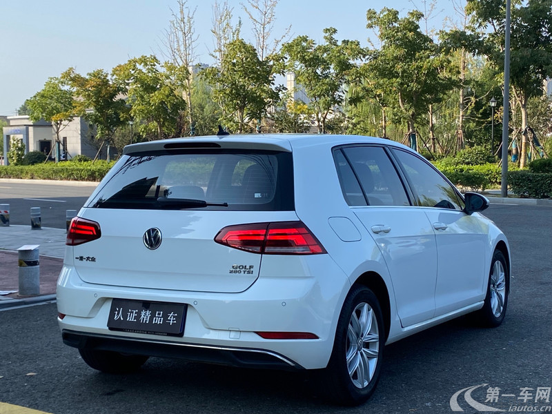 大众高尔夫 2019款 1.4T 自动 汽油 280TSI舒适型 (国Ⅴ) 