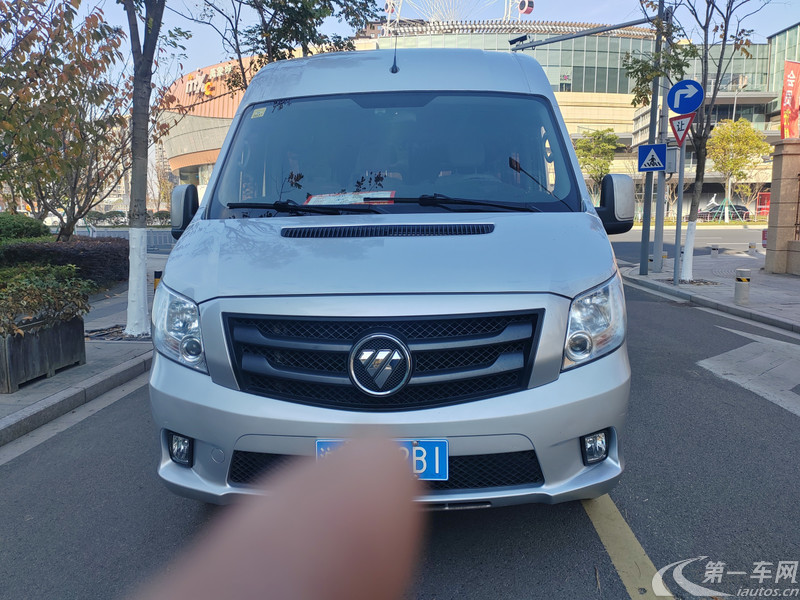 福田图雅诺 2020款 2.8T 手动 加长轴中顶后双胎厢式货车 (国Ⅵ) 