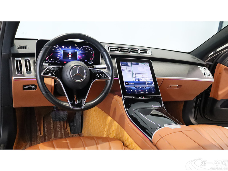 奔驰S级 S400L [进口] 2021款 3.0T 自动 汽油 商务型 
