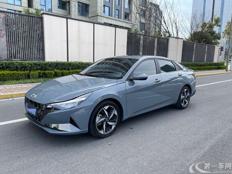 【温州二手现代伊兰特三厢】现代伊兰特 2022款 1.4T 自动 4门5座三厢车 LUX尊贵版