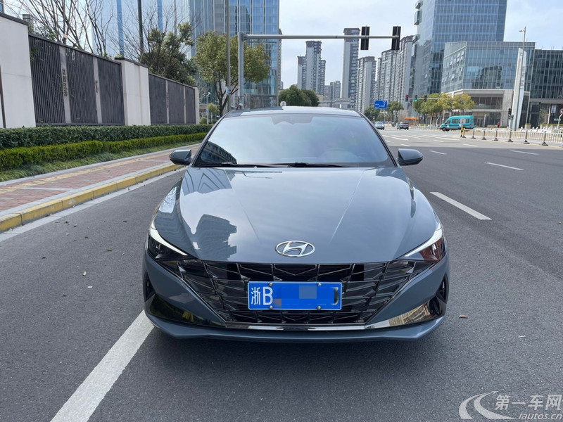 【温州二手现代伊兰特三厢】现代伊兰特 2022款 1.4T 自动 4门5座三厢车 LUX尊贵版