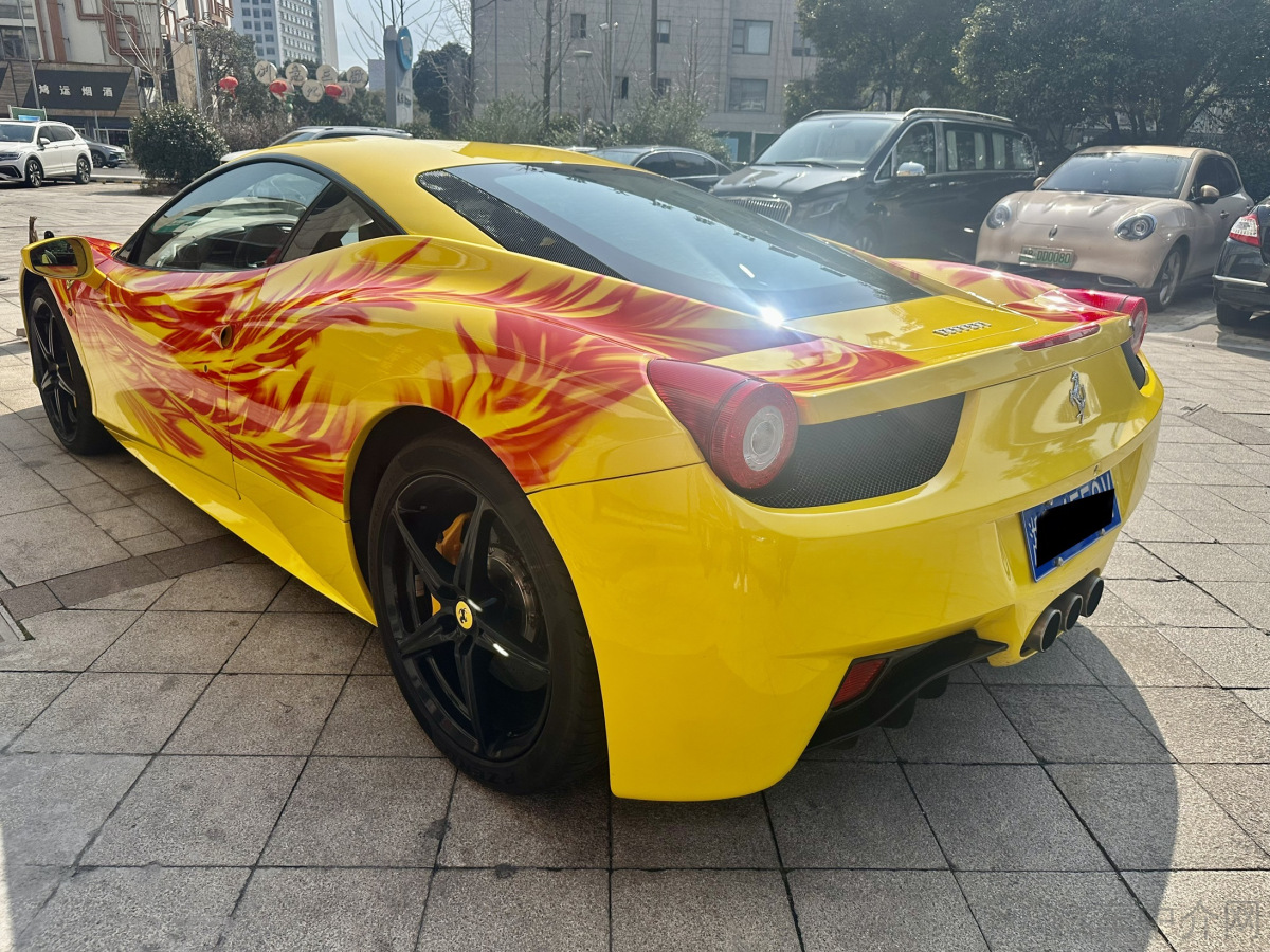 法拉利458 [进口] 2012款 4.5L 自动 Italia中国限量版价格0万 