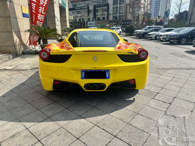 法拉利458 [进口] 2012款 4.5L 自动 Italia中国限量版 