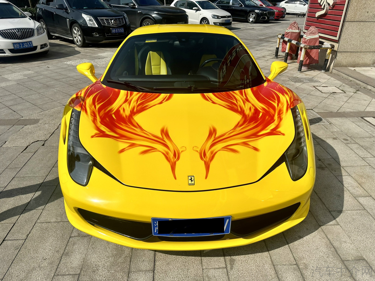 法拉利458 [进口] 2012款 4.5L 自动 Italia中国限量版价格0万