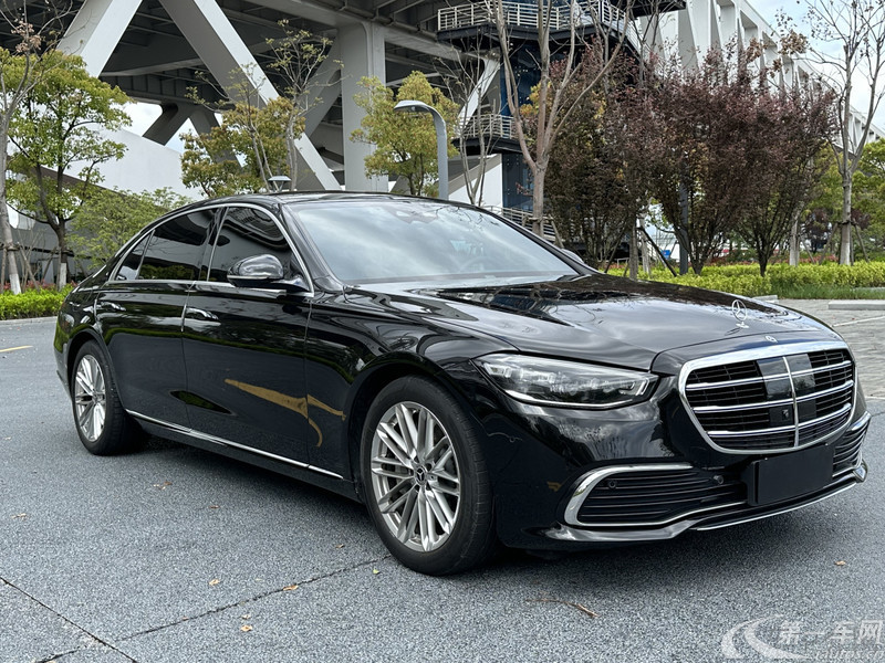 奔驰S级 S450L [进口] 2023款 2.5T 自动 汽油 改款4MATIC (国Ⅵ) 