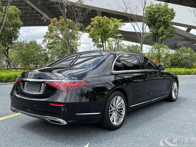 奔驰S级 S450L [进口] 2023款 2.5T 自动 汽油 改款4MATIC (国Ⅵ) 