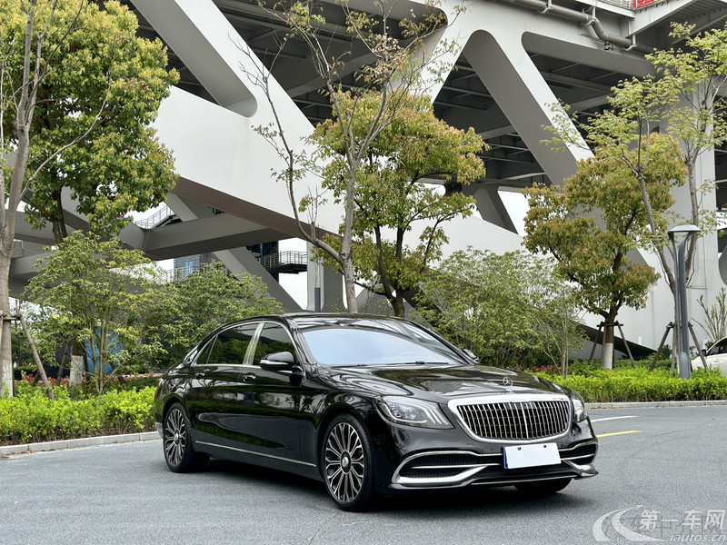 奔驰迈巴赫S级 S450 [进口] 2020款 3.0T 自动 典藏版 