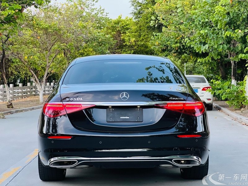 奔驰S级 S450L [进口] 2022款 2.5T 自动 汽油 改款 