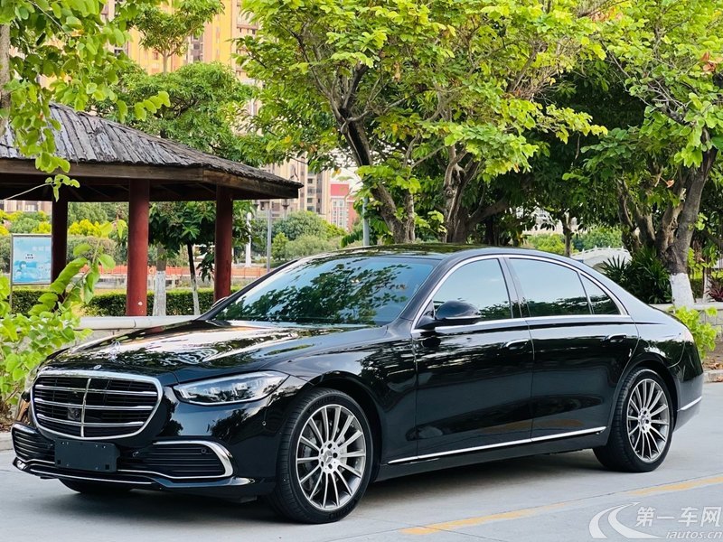 奔驰S级 S450L [进口] 2022款 2.5T 自动 汽油 改款 