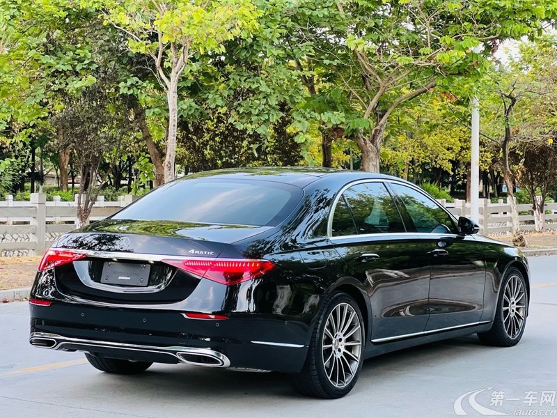 奔驰S级 S450L [进口] 2022款 2.5T 自动 汽油 改款 