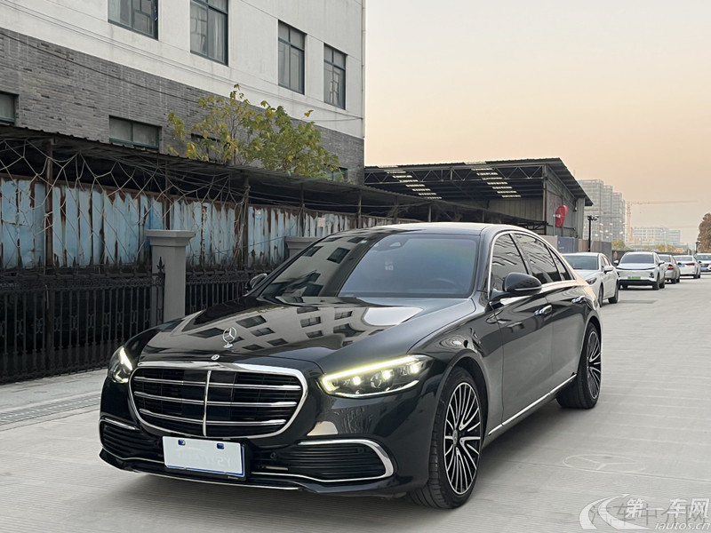 奔驰S级 S400L [进口] 2021款 3.0T 自动 汽油 商务型 (国Ⅵ) 