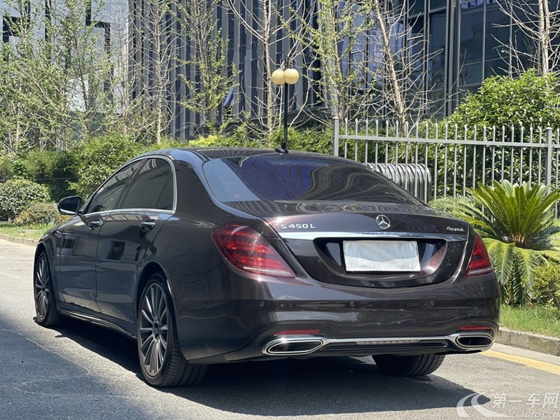 奔驰S级 S450 [进口] 2018款 3.0T 自动 汽油 加长版 