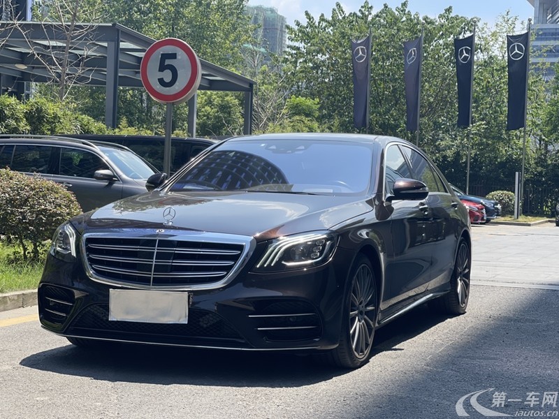 奔驰S级 S450 [进口] 2018款 3.0T 自动 汽油 加长版 