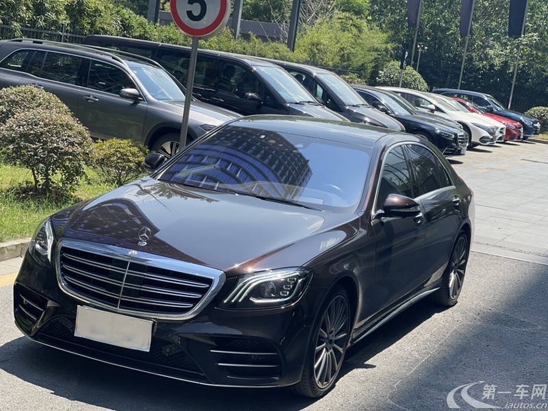 奔驰S级 S450 [进口] 2018款 3.0T 自动 汽油 加长版 