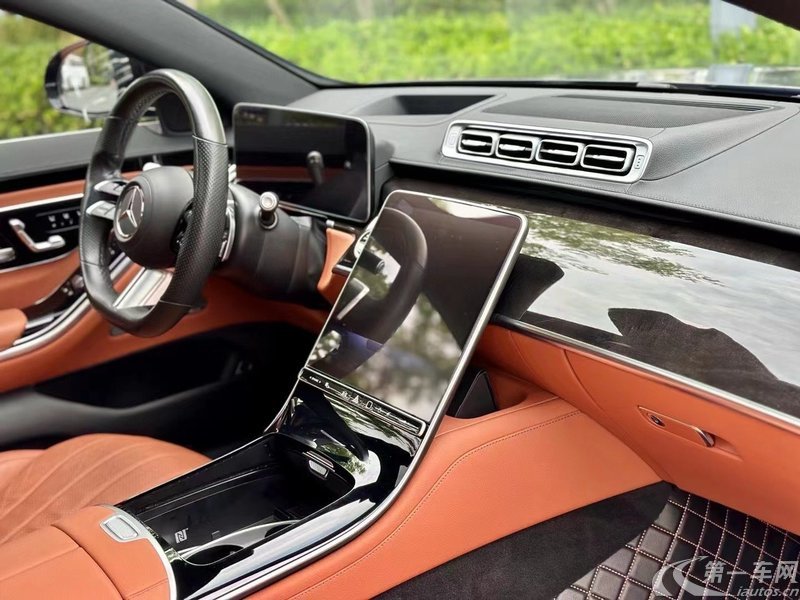 奔驰S级 S450L [进口] 2021款 2.5T 自动 汽油 改款 