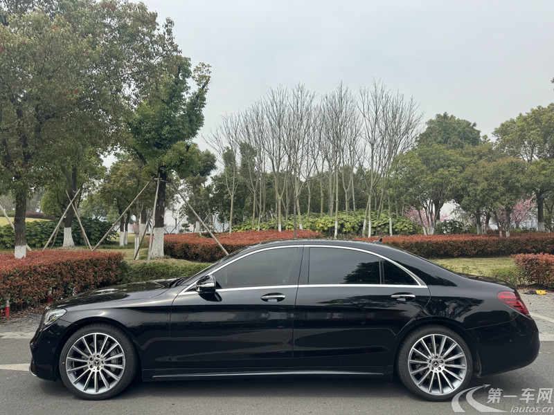 奔驰S级 S450 [进口] 2018款 3.0T 自动 汽油 加长版 