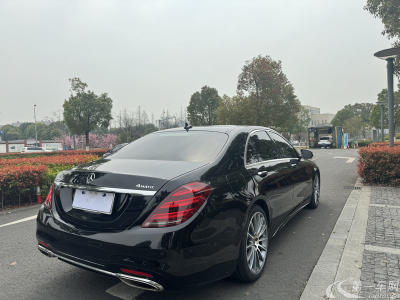 奔驰S级 S450 [进口] 2018款 3.0T 自动 汽油 加长版 